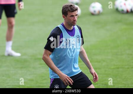 Jena, Germania. 27 maggio 2024. Fussball EM-Trainingslager oeffentliche Trainingseinheit am 27.05.2024 im Ernst-Abbe-Sportfeld a Jena Thomas Mueller ( Deutschland ) foto: Revierfoto crediti: ddp media GmbH/Alamy Live News Foto Stock