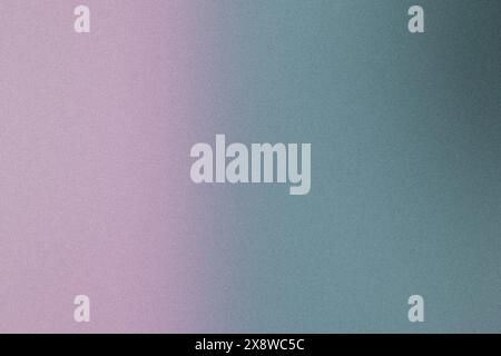 Elegante sovrapposizione texture granulosità su uno sfondo sfumato da viola a blu uniforme nell'immagine ad alta risoluzione Foto Stock