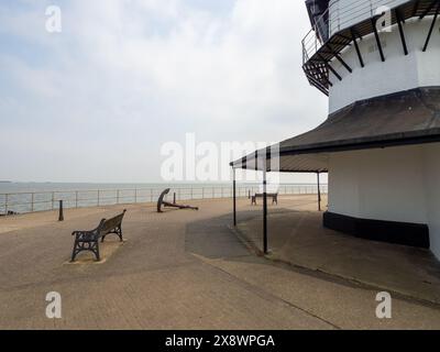 Museo marittimo, faro di Low, Harwich, Essex Foto Stock