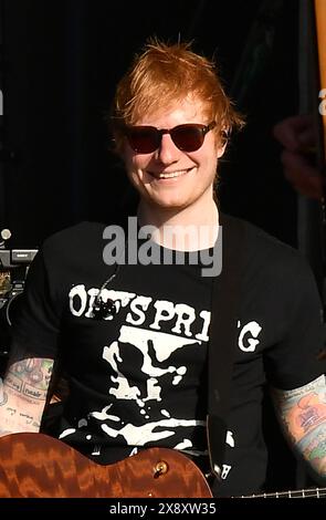 Napa, Stati Uniti. 26 maggio 2024. Credito ed Sheeran: Imagespace/Alamy Live News Foto Stock