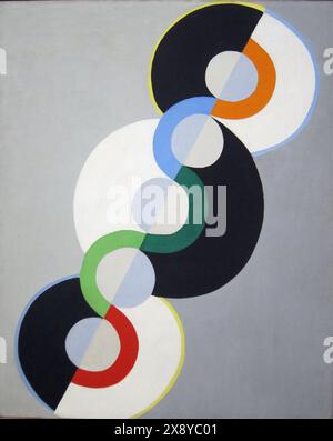 ARTE - dipinto di Robert Delaunay (francese, 1885-1941) - Endless Rhythm Foto Stock