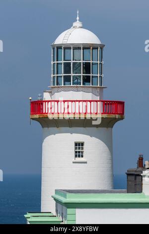 Irlanda, contea di Donegal, isola di Arranmore, faro di Arranmore Foto Stock