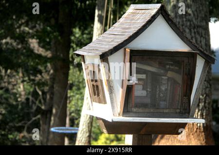 Una piccola biblioteca gratuita negli Stati Uniti Foto Stock