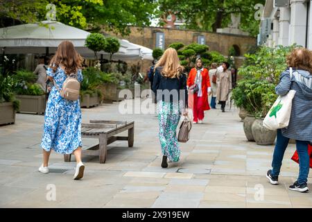 LONDRA - 23 MAGGIO 2024: Duke of York Square sulla Kings Road a Chelsea Foto Stock