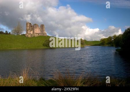 Morton Castle, Dumfries & Galloway, Scozia Foto Stock