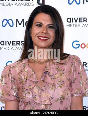 Milano, Italia. 28 maggio 2024. Milano, "Diversity media Awards" - arrivi ospiti al Teatro Lirico Giorgio Gaber - Geppi Cucciari Credit: Independent Photo Agency/Alamy Live News Foto Stock