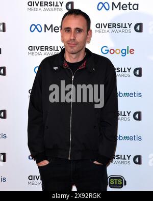 Milano, Italia. 28 maggio 2024. Milano, "Diversity media Awards" - arrivi ospiti al Teatro Lirico Giorgio Gaber - Zerocalcare Credit: Independent Photo Agency/Alamy Live News Foto Stock