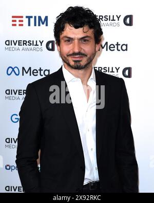 Milano, Italia. 28 maggio 2024. Milano, "Diversity media Awards" - arrivi ospiti al Teatro Lirico Giorgio Gaber - Tommaso Sacchi Credit: Independent Photo Agency/Alamy Live News Foto Stock