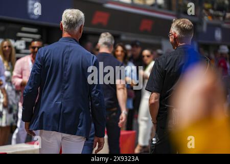 COULTHARD David (gbr), ex pilota di F1, ritratto durante il Gran Premio di Formula 1 di Monaco 2024, ottavo round del Campionato del mondo di Formula 1 2024 dal 23 al 26 maggio 2024 sul circuito di Monaco, a Monaco Foto Stock