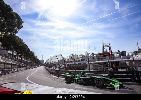 05 MALONY Zane (bar), Rodin Motorsport, Dallara F2 2024, azione durante la 5a prova del Campionato FIA di Formula 2 2024 dal 23 al 26 maggio 2024 sul circuito di Monaco, a Monaco Foto Stock