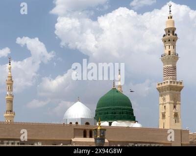 Al Madinah al Munawwarah luogo sacro islamico in Arabia Saudita Foto Stock