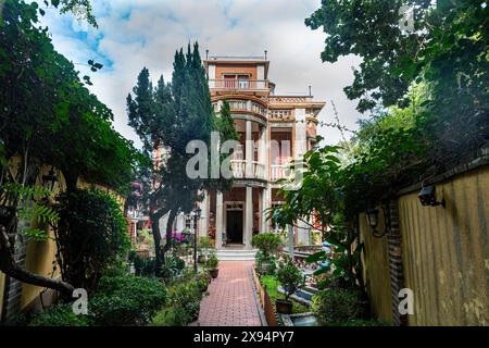 Edificio storico, insediamento internazionale di Kulangsu, sito patrimonio dell'umanità dell'UNESCO, Xiamen, Fujian, Cina, Asia Foto Stock