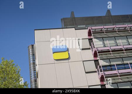 German Pension Insurance, Fehrbelliner Platz, Wilmersdorf, Berlino, Germania, Deutsche Rentenversicherung, Fehrbelliner Platz, Wilmersdorf, Berlin, Deut Foto Stock