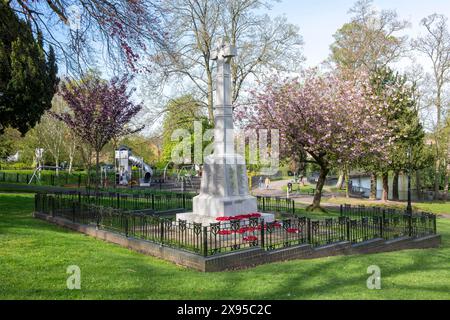 Primavera all'Arnot Hill Park di Arnold Nottingham Nottinghamshire Inghilterra Regno Unito Foto Stock