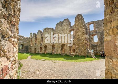 Burgruine, Staufen im Breisgau, Baden-Württemberg, Deutschland Foto Stock