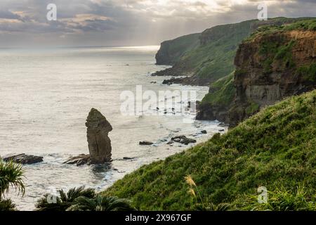 Costa dell'isola Yonaguni, delle isole Yaeyama, Giappone, Asia Foto Stock