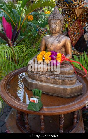 Tempio buddista Wat Ket Karam a Chiang mai, Thailandia, Sud-est asiatico, Asia Foto Stock