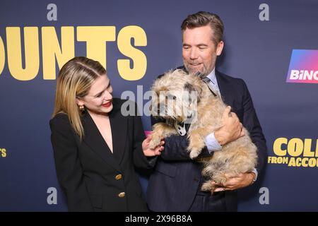 29 maggio 2024: HARRIET DYER, COLIN e PATRICK BRAMMALL partecipano alla prima mondiale "Colin from Accounts Season 2" al Factory Theatre il 29 maggio 2024 a Sydney, NSW Australia (Credit Image: © Christopher Khoury/Australian Press Agency via ZUMA Press Wire) SOLO PER USO EDITORIALE! Non per USO commerciale! Foto Stock