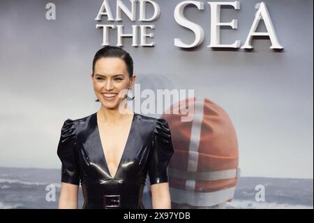 Londra, Regno Unito. 29 maggio 2024. Daisy Ridley frequenta Disney Young Woman and the Sea al Curson's Mayfair il 29 maggio 2024 a Londra, Regno Unito. Credito: S.A.M./Alamy Live News Foto Stock