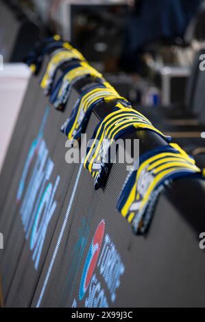 ANKARA / TURCHIA, 15 aprile 2024: Partita turca di pallacanestro Super League 2023-24, Fenerbahce Beko vs Turk Telekom. Foto Stock