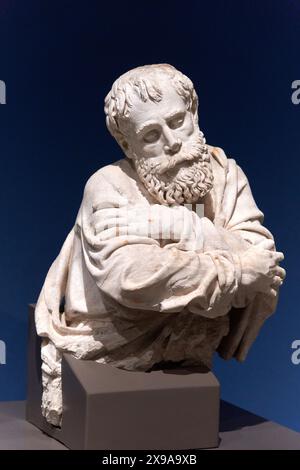 Damià Forment, Dormizione della Vergine, 1534-1537, Museo Nazionale di Arte Catalana, Museu Nacional d'Art de Catalunya, MNAC, Barcellona, Spagna, Europa. Foto Stock