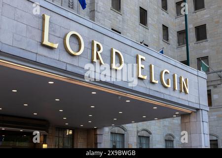 Lord Elgin Hotel a Ottawa Canada - Ottawa, Canada - 16 maggio 2024 Foto Stock