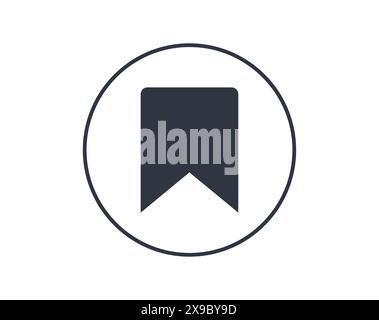 Icona Salva. Concetto di social network. Illustrazione Vettoriale