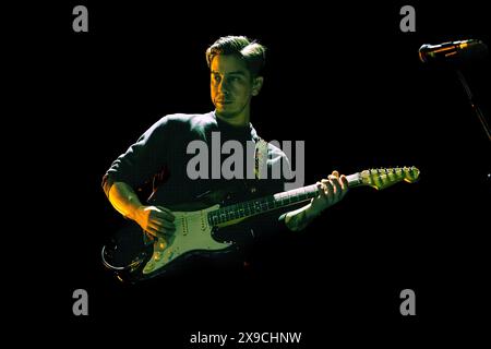 Milano, Italia, 30 maggio 2024. La band emo del Midwest American Football si esibisce dal vivo ad Alcatraz di Milano, Italia. Crediti: Maria Laura Arturi/Alamy Live News Foto Stock