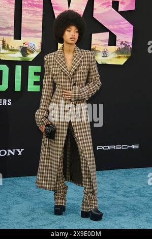 Los Angeles, Stati Uniti. 30 maggio 2024. Willow Smith partecipa alla prima della commedia thriller cinematografica "Bad Boys: Ride or Die" al TCL Chinese Theatre nella sezione Hollywood di Los Angeles giovedì 20 maggio 2024. Trama: Quando il loro ex capitano è implicato nella corruzione, due agenti di polizia di Miami devono lavorare per ripulire il suo nome. Foto di Jim Ruymen/UPI. Crediti: UPI/Alamy Live News Foto Stock