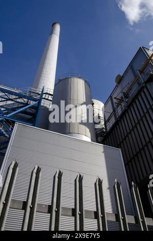 Kirklees rifiuti dell'Energy Incinerator, Huddersfield, West Yorkshire Foto Stock