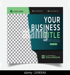 Stylus Social Media Corporate Business Post Design o modelli Creative Business Post Illustrazione Vettoriale