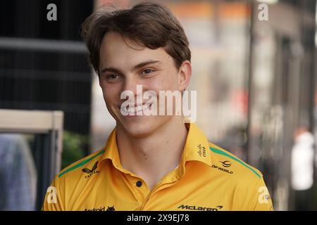 Montecarlo, Monaco. 24 maggio 2024. Oscar Piastri, durante il GP di Monaco, Formula 1, sul circuito di Monaco. Crediti: Alessio Morgese/Alessio Morgese/Emage/Alamy live news Foto Stock