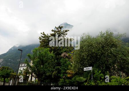 Rival del garda/Itlay/30 May 2024/ . Vista della rivra italiana del garda e della vita sul lago di garda e sulla città italiana di Riva del garda Itlay Foto Stock