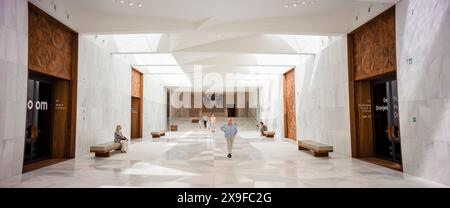 Panorama interno architettura Paleis Het Loo Museo della famiglia reale olandese. Patrimonio culturale della destinazione turistica Foto Stock