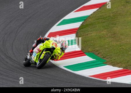 31 maggio 2024; autodromo Internazionale del Mugello, Scarperia e San Piero, Firenze, Italia; 2024 giornata di prove MotoGP italiana; Foto Stock