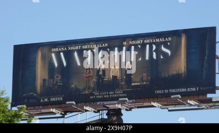 Los Angeles, California, USA 30 maggio 2024 Watchers Billboard su Sunset Blvd il 30 maggio 2024 a Los Angeles, California, USA. Foto di Barry King/Alamy Stock Photo Foto Stock