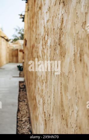 Al Wakrah, Qatar - 2 maggio 2024: Mercato storico “al Wakrah Old Souq” in Qatar. Foto Stock