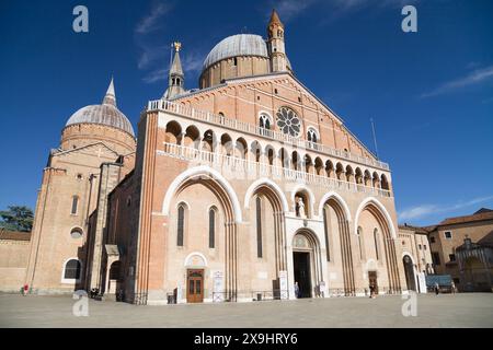 Padova, Italia - 17 agosto 2021: Basilica di Sant'Antonio da Padova, Italia. Foto Stock