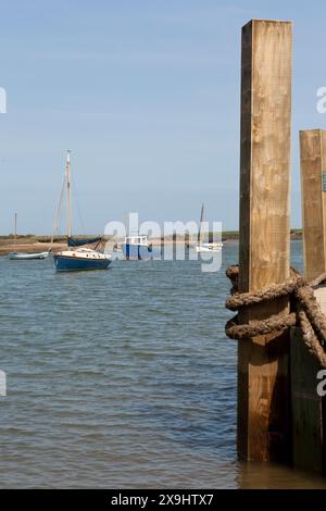 New Harbour a Burnham Overy Staithe Foto Stock