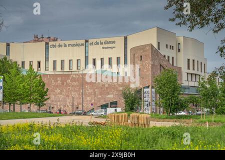 Kulturzentrum, Cité de la musique et de la Danse, Place Dauphine, Straßburg, Département Bas-Rhin, Elsaß, Frankreich Foto Stock