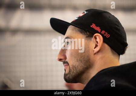 Felipe Fernandez laser (Frikadelli Racing Team, Ferrari 296 GT3, SP9, #01), GER, 52. ADAC Ravenol 24h Nuerburgring, 24 Stunden Rennen Qualifikation, 31.05.2023 foto: Eibner-Pressefoto/Michael Memmler Foto Stock