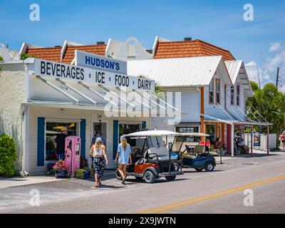 Boca grande sull'isola di Gasparilla, sulla costa sud-occidentale della Florida nel Golfo del Messico, negli Stati Uniti Foto Stock