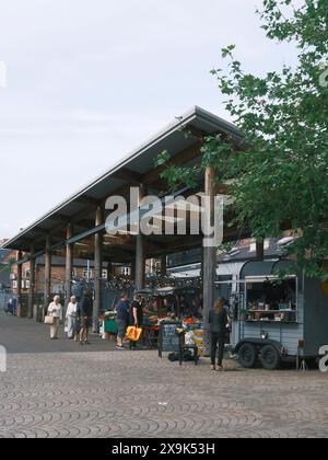 Altrincham Market House, Trafford, Cheshire nel quartiere Stamford Foto Stock
