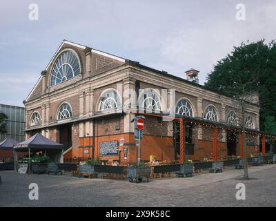 Altrincham Market House, Trafford, Cheshire nel quartiere Stamford Foto Stock