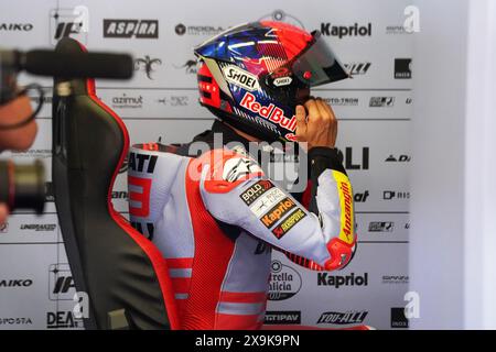 Barberino di Mugello, Italia. 1 giugno 2024. Foto Alessandro la Rocca/LaPresse30-06-2024, GRAN PREMIO D'ITALIA Brembo Sport-Motociclismo-Motomondiale GRAN PREMIO D'ITALIA Brembo- autodromo Internazionale del Mugello- 2024-MotoGP- Tissot Sprint nella foto: Foto Alessandro la Rocca/ credito: LaPresse/Alamy Live News Foto Stock