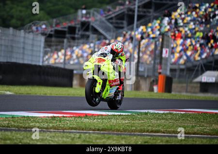 Mugello, Italia. 31 maggio 2024. Fabio di Giannantonio 49 Italia Enduro VR46 Racing Team durante il Gran Premio dâ&#x80;&#x99;Italia Brembo - prove libere, Campionato del mondo MotoGP nel Mugello, Italia, maggio 31 2024 crediti: Agenzia fotografica indipendente/Alamy Live News Foto Stock