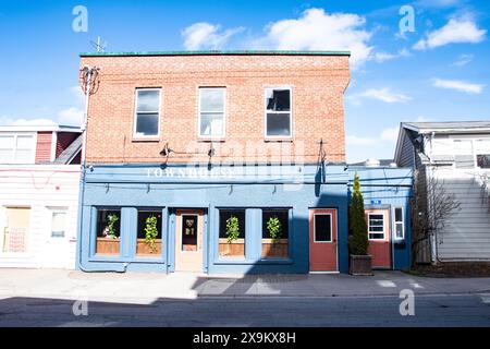 Ristorante Townhouse nel centro di Antigonish, nuova Scozia, Canada Foto Stock