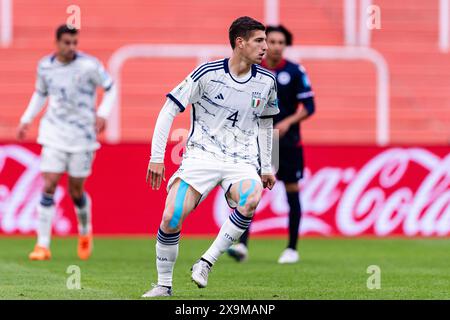 Estadio Mendoza Mendoza, Argentina - maggio 27: Matteo Prati in azione durante la Coppa del mondo FIFA U-20 Argentina 2023 gruppo D partita tra Repubblica Dominicana e Italia allo Stadio Mendoza il 27 maggio 2023 a Mendoza, Argentina. (Foto di SPP) (Eurasia Sport Images / SPP) Foto Stock