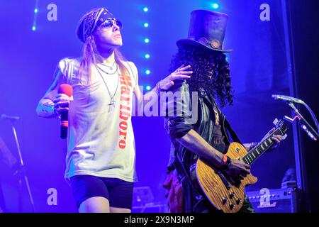 Rose Gun - la leggenda dei Guns N' Roses (Tribute Band) Foto Stock