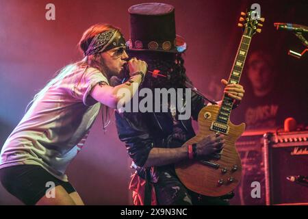 Rose Gun - la leggenda dei Guns N' Roses (Tribute Band) Foto Stock